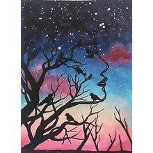 Charger l'image dans la galerie, Arbre - diamant rond complet - 30x40cm