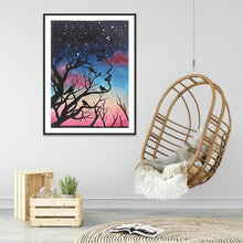 Charger l'image dans la galerie, Arbre - diamant rond complet - 30x40cm
