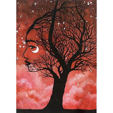 Charger l'image dans la galerie, Arbre - diamant rond complet - 30x40cm