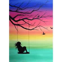 Charger l'image dans la galerie, Arbre - diamant rond complet - 30x40cm