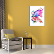 Charger l'image dans la galerie, Cheval - diamant rond complet - 30x40cm