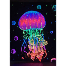 Charger l'image dans la galerie, Méduses - diamant rond complet - 30x40cm