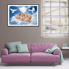 Charger l'image dans la galerie, Bébé - peinture en diamant complet - 30x40cm