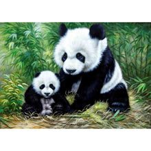 Charger l'image dans la galerie, Panda - diamant rond complet - 30x40cm