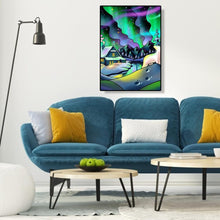 Charger l'image dans la galerie, Maison - diamant rond complet - 30x40cm