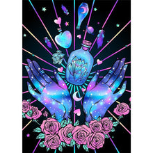 Charger l'image dans la galerie, Bouteille - peinture en diamant complet - 30x40cm