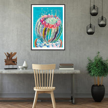 Charger l'image dans la galerie, Cactus - diamant rond complet - 30x40cm