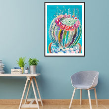 Charger l'image dans la galerie, Cactus - diamant rond complet - 30x40cm