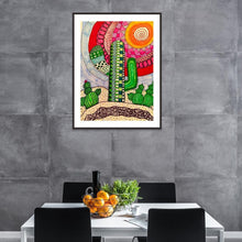 Charger l'image dans la galerie, Cactus - diamant rond complet - 30x40cm