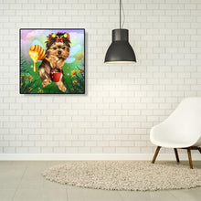 Charger l'image dans la galerie, Chien - peinture en diamant complet - 30x30cm