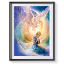 Charger l'image dans la galerie, Beauté - diamant rond complet - 40x30cm