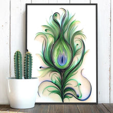 Charger l'image dans la galerie, Fleur - peinture en diamant complet - 40x30cm