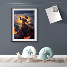 Charger l'image dans la galerie, Beauté - diamant rond complet - 40x30cm