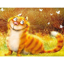 Charger l'image dans la galerie, Chat - peinture en diamant complet - 30x40cm