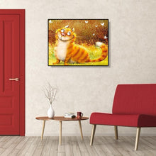 Charger l'image dans la galerie, Chat - peinture en diamant complet - 30x40cm