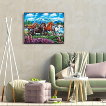 Charger l'image dans la galerie, Cheval - peinture en diamant complet - 30x40cm
