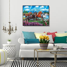 Charger l'image dans la galerie, Cheval - peinture en diamant complet - 30x40cm