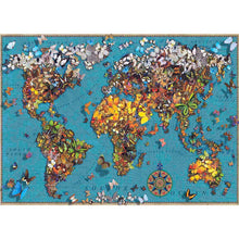 Charger l'image dans la galerie, Carte papillon - diamant rond complet - 50x40cm