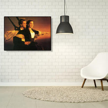 Charger l'image dans la galerie, Personnages de film - diamant rond complet - 50x40cm