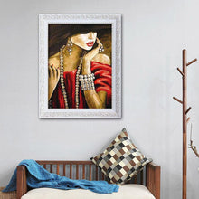 Charger l'image dans la galerie, Femmes - diamant rond complet - 30x40cm