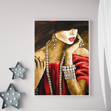 Charger l'image dans la galerie, Femmes - diamant rond complet - 30x40cm