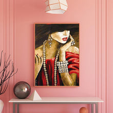 Charger l'image dans la galerie, Femmes - diamant rond complet - 30x40cm