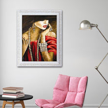 Charger l'image dans la galerie, Femmes - diamant rond complet - 30x40cm