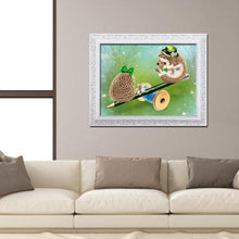 Charger l'image dans la galerie, Hérisson - diamant rond complet - 30x40cm