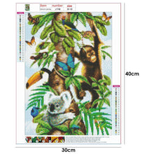 Charger l'image dans la galerie, Animal - diamant rond complet - 30x40cm
