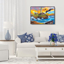 Charger l'image dans la galerie, Maison de mer - peinture complète de diamant - 30x40cm