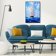 Charger l'image dans la galerie, Bateaux - peinture en diamant complet - 30x40cm