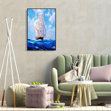 Charger l'image dans la galerie, Bateaux - peinture en diamant complet - 30x40cm