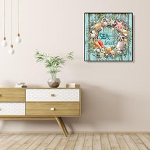 Charger l'image dans la galerie, Conque - diamant rond complet - 30x30cm