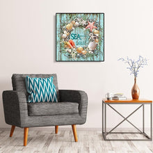 Charger l'image dans la galerie, Conque - diamant rond complet - 30x30cm