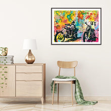 Charger l'image dans la galerie, Équitation libre - peinture en diamant complet - 40x30cm