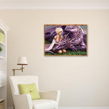 Charger l'image dans la galerie, Filles dragon - peinture diamant complet - 40x30cm