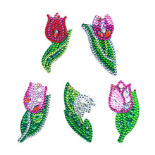 Charger l'image dans la galerie, 5pièces Des roses DIY Porte-clés