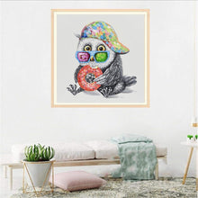 Charger l'image dans la galerie, Beignet d’aigle - diamant rond complet - 30x30cm