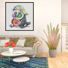 Charger l'image dans la galerie, Beignet d’aigle - diamant rond complet - 30x30cm