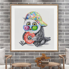 Charger l'image dans la galerie, Beignet d’aigle - diamant rond complet - 30x30cm