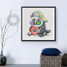 Charger l'image dans la galerie, Beignet d’aigle - diamant rond complet - 30x30cm