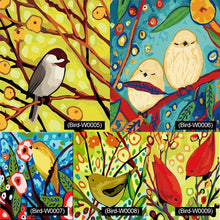 Charger l'image dans la galerie, Oiseaux - diamant rond complet - 30x30cm