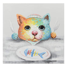 Charger l'image dans la galerie, Os de poisson de chat - diamant rond complet - 30x30cm