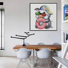 Charger l'image dans la galerie, Porc frais - diamant rond complet - 30x30cm