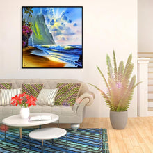 Charger l'image dans la galerie, Ornements d’aube - diamant rond complet - 30x30cm