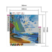 Charger l'image dans la galerie, Ornements d’aube - diamant rond complet - 30x30cm