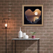 Charger l'image dans la galerie, Montagne de coeur - peinture complète de diamant - 30x30cm