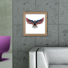 Charger l'image dans la galerie, Aigle américain - peinture complète de diamant - 30x30cm