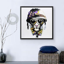 Charger l'image dans la galerie, Chien de mode - diamant rond complet - 30x30cm