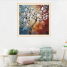 Charger l'image dans la galerie, Fleur bloom - diamant rond complet - 30x30cm